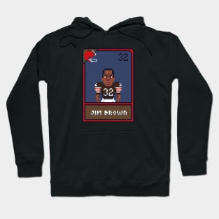 Jim brown 8bit Hoodie